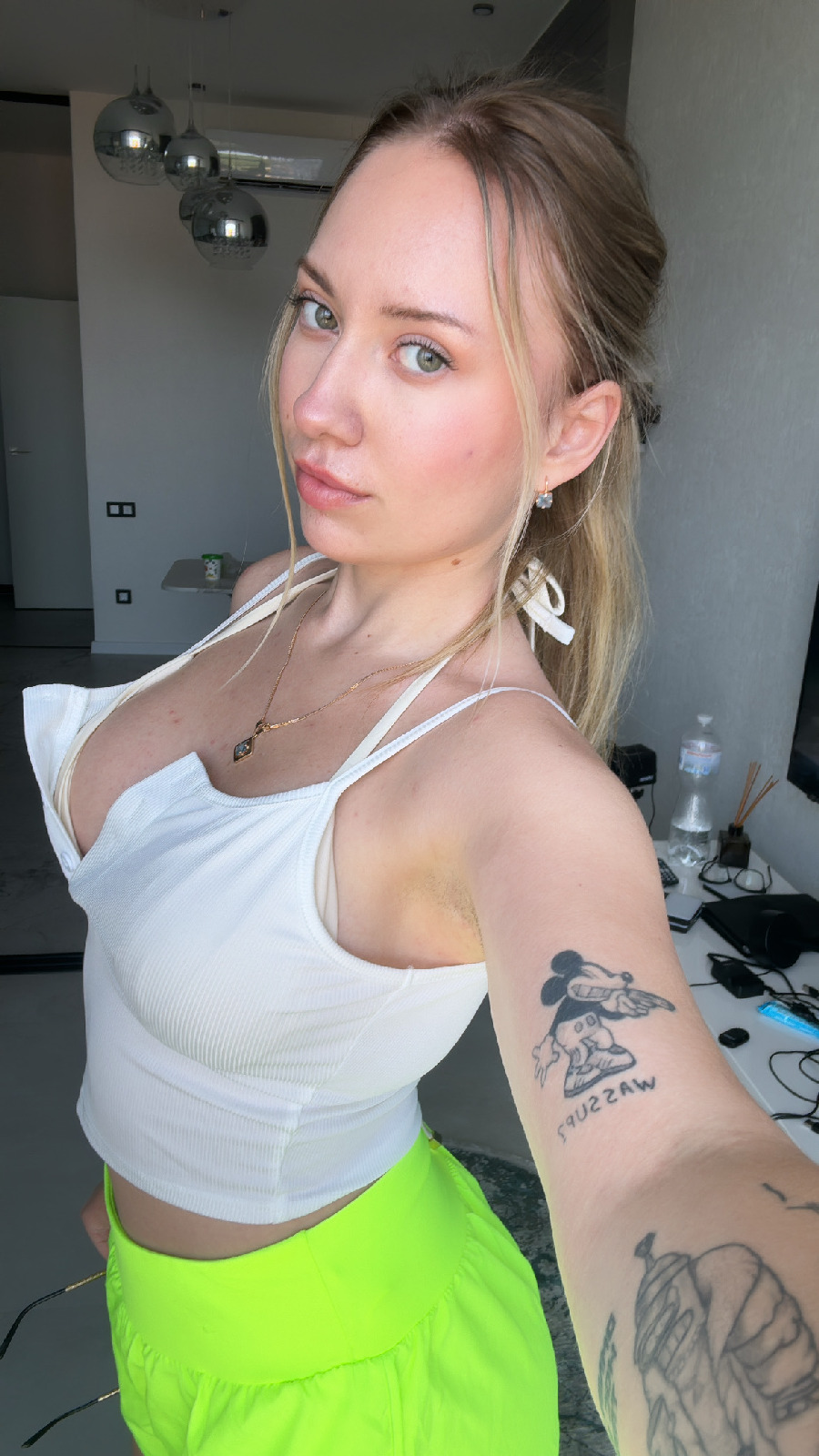 KateV in her underwear in Kashgar